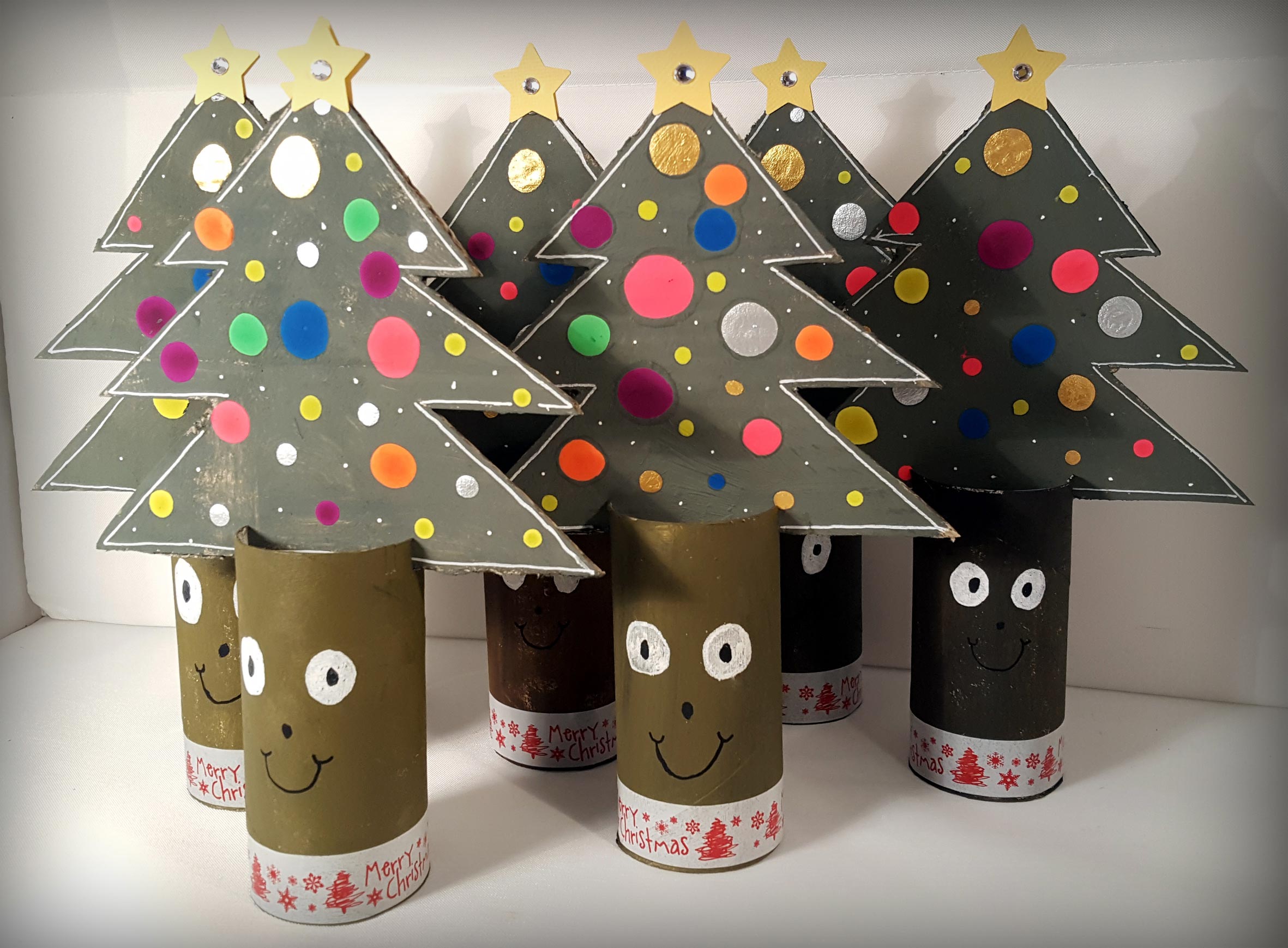 Regali Di Natale Con Materiale Riciclato.Piccoli Lavoretti Di Natale Paperandcolors